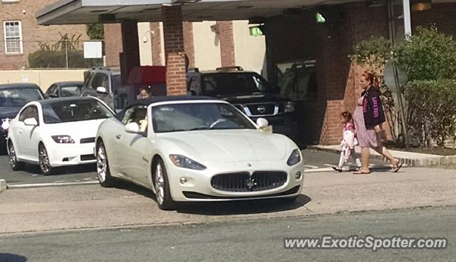 Maserati GranCabrio spotted in Orange, New Jersey