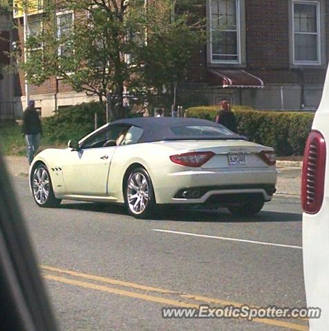 Maserati GranCabrio spotted in Orange, New Jersey