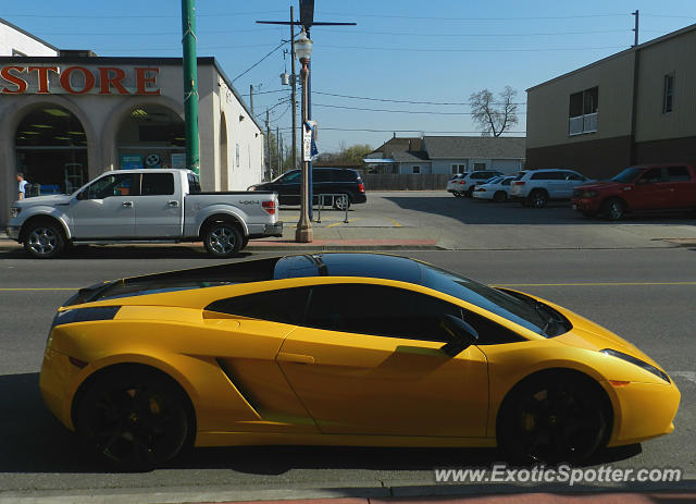 Lamborghini Gallardo spotted in Windsor, Ontario, Canada