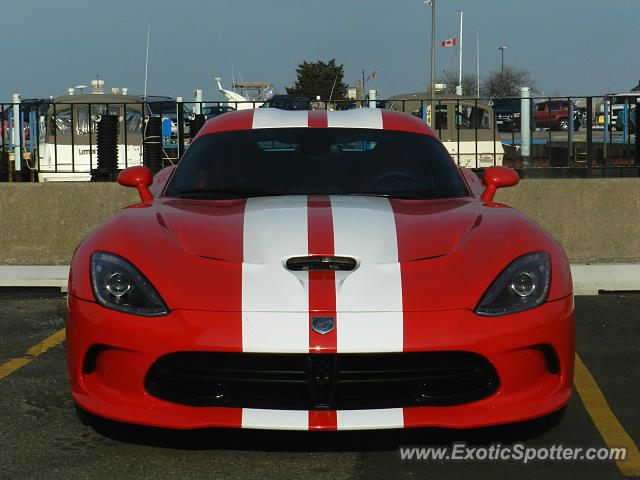 Dodge Viper spotted in Windsor, Ontario, Canada