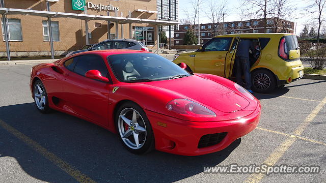 Ferrari 360 Modena spotted in Boucherville, Canada