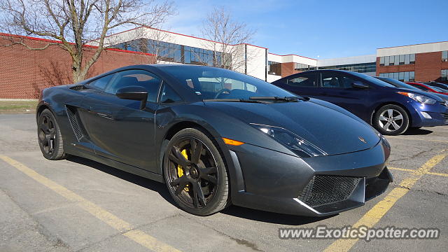 Lamborghini Gallardo spotted in Boucherville, Canada