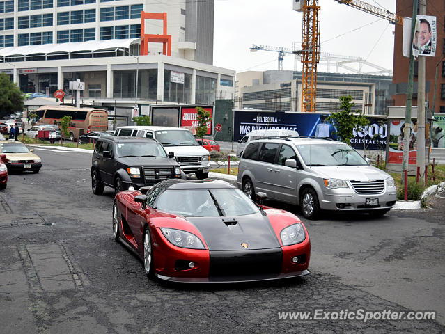Koenigsegg CCX spotted in Mexico City, Mexico