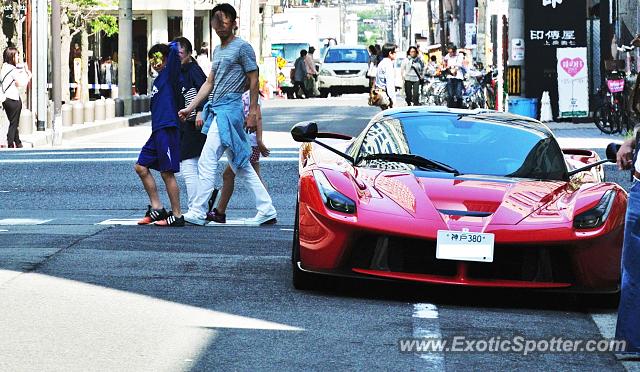 Ferrari LaFerrari spotted in Osaka city,Osaka, Japan