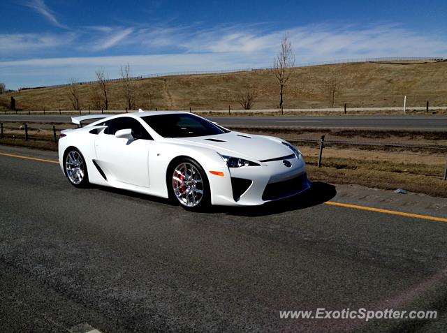 Lexus LFA spotted in Highlands Ranch, Colorado