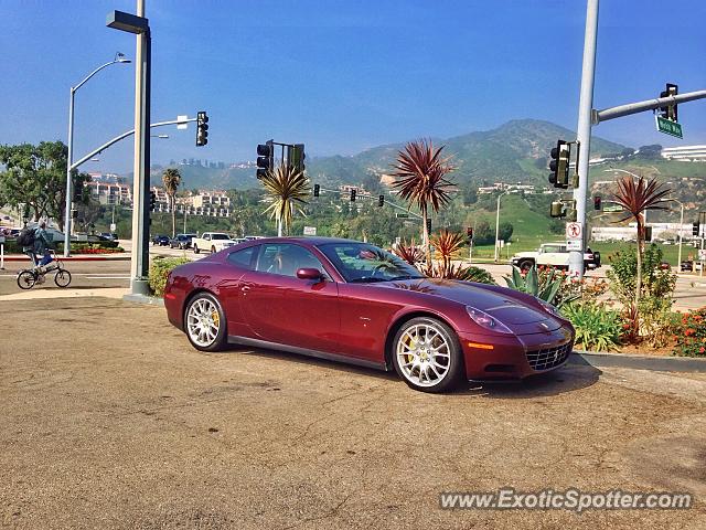 Ferrari 612 spotted in Malibu, California