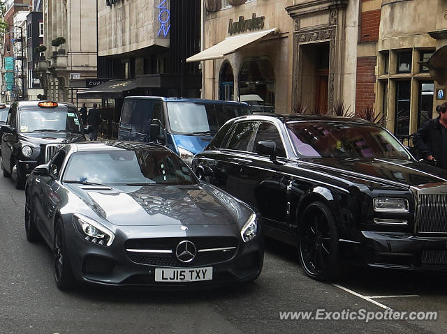 Mercedes AMG GT spotted in London, United Kingdom
