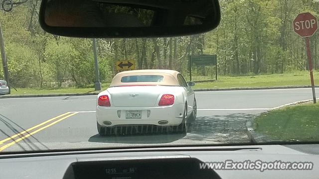 Bentley Continental spotted in Madison, New Jersey