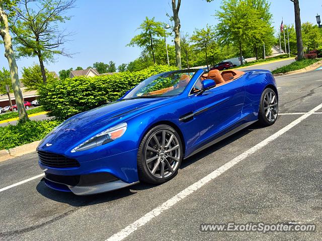 Aston Martin Vanquish spotted in Reston, Virginia
