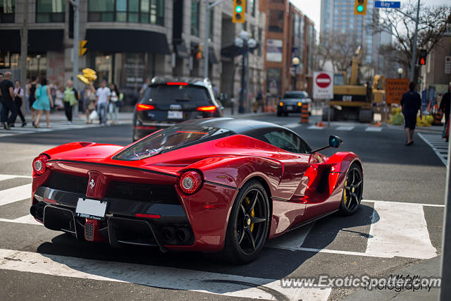 Ferrari LaFerrari spotted in Toronto, Canada