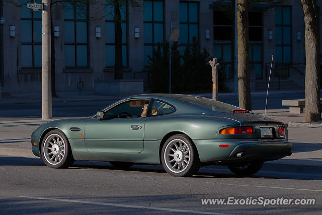 Aston Martin DB7 spotted in Toronto, On, Canada