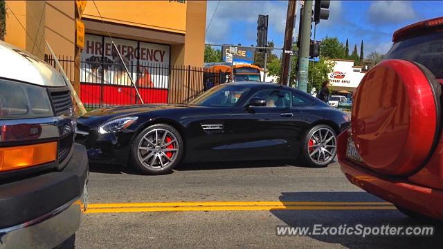 Mercedes SLS AMG spotted in Woodland Hills, California