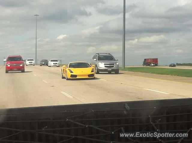 Lamborghini Gallardo spotted in Dallas, Texas