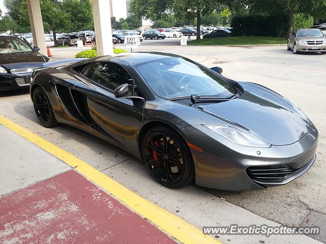 Mclaren MP4-12C spotted in Dallas, Texas