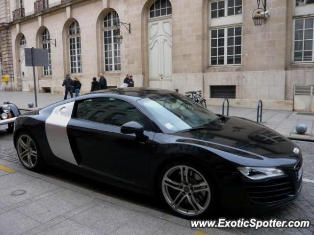 Audi R8 spotted in Nancy, France