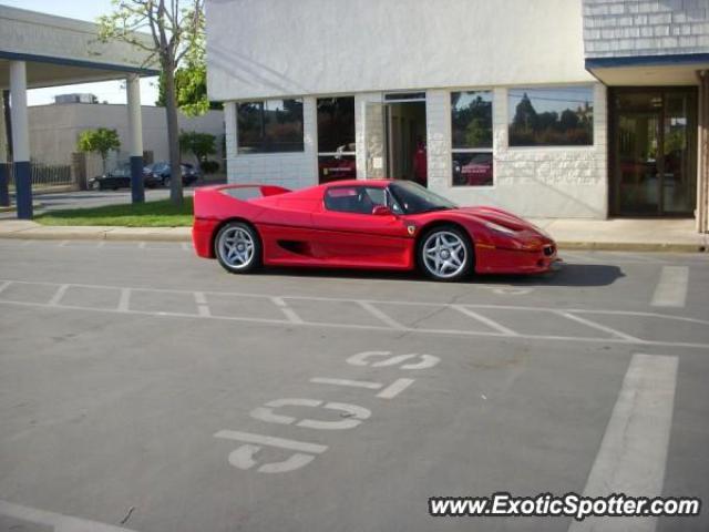 Ferrari F50 spotted in Costa Mesa, California