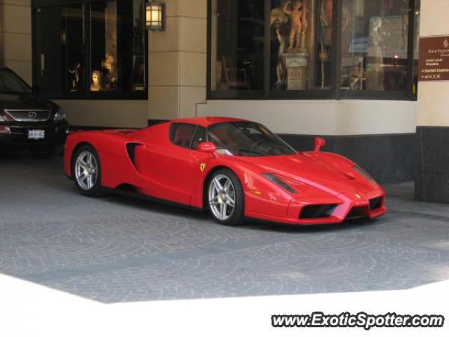 Ferrari Enzo spotted in Toronto, Canada