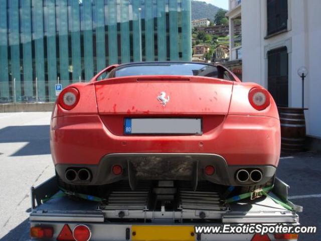 Ferrari 599GTB spotted in Chiasso, Switzerland