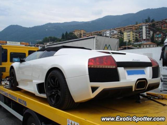 Lamborghini Murcielago spotted in Chiasso, Switzerland
