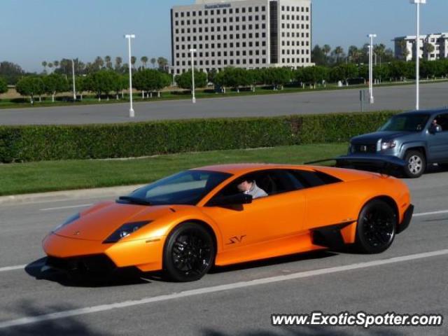Lamborghini Murcielago spotted in Irvine, California