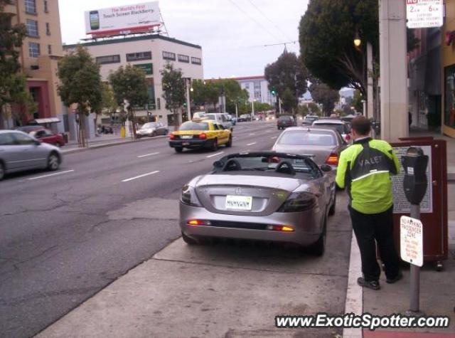 Mercedes SLR spotted in San Francisco, California