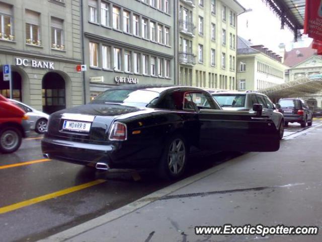 Rolls Royce Phantom spotted in Bern, Switzerland