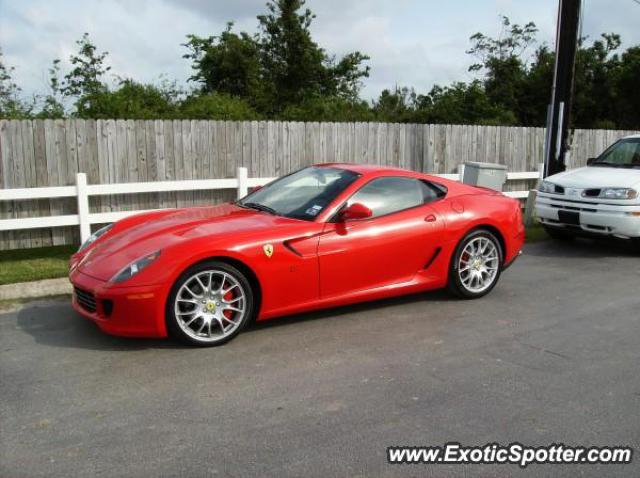Ferrari 599GTB spotted in Seabrook, Texas