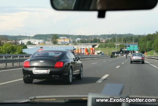 Bentley Continental spotted in Bern, Switzerland
