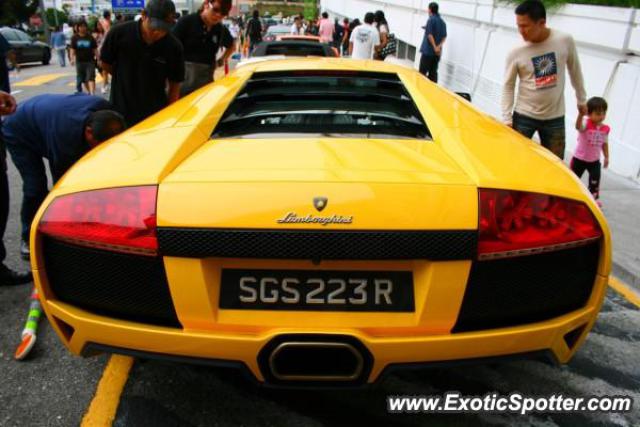 Lamborghini Murcielago spotted in Genting Highlands, Pahang, Malaysia