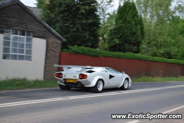 Lamborghini Countach spotted in Docklow, United Kingdom