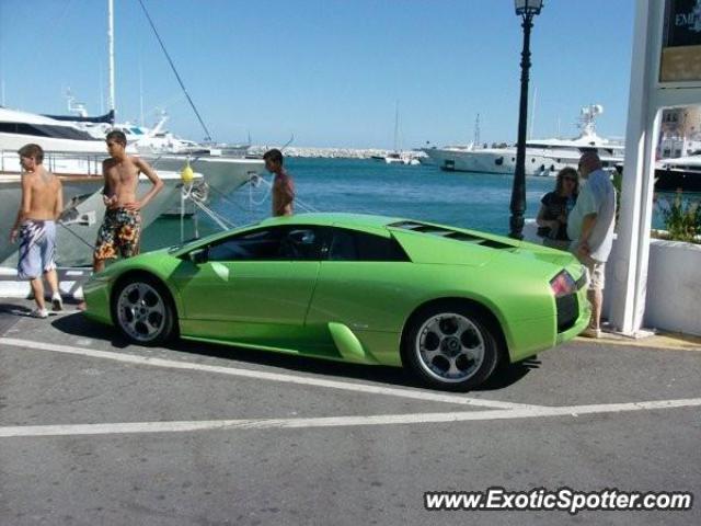 Lamborghini Murcielago spotted in Puerto Banus, Spain
