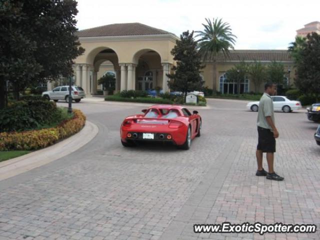 Porsche Carrera GT spotted in Orlando, Florida