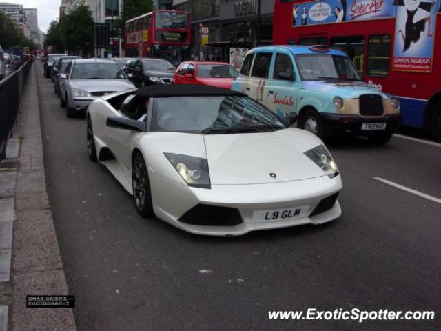 Lamborghini Murcielago spotted in London, United Kingdom