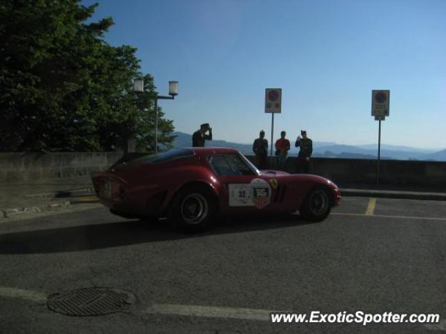 Ferrari 250 spotted in San marino, Italy