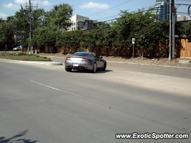 Aston Martin Vantage spotted in Houston, Texas
