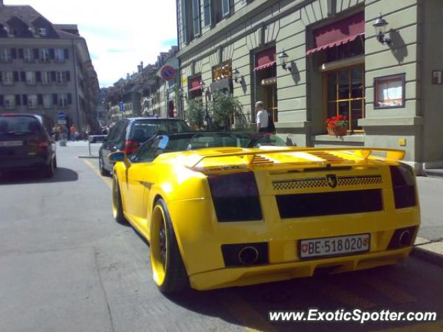 Lamborghini Gallardo spotted in Bern, Switzerland