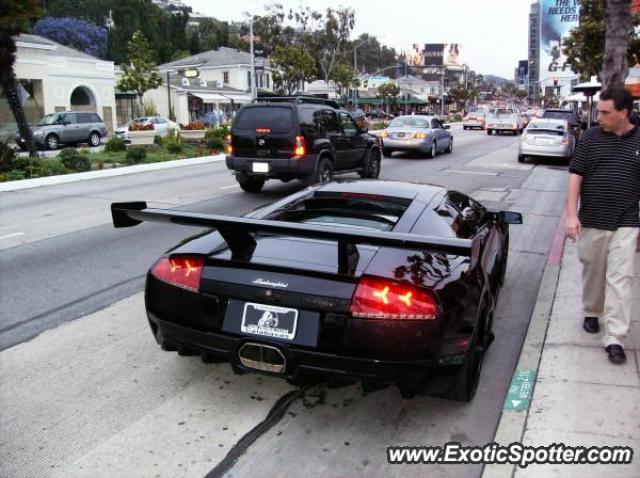 Lamborghini Murcielago spotted in Hollywood, California
