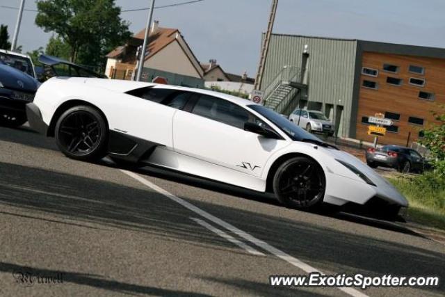 Lamborghini Murcielago spotted in Le mans, France