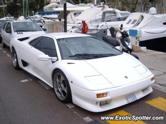 Lamborghini Diablo spotted in Monte Carlos, Monaco