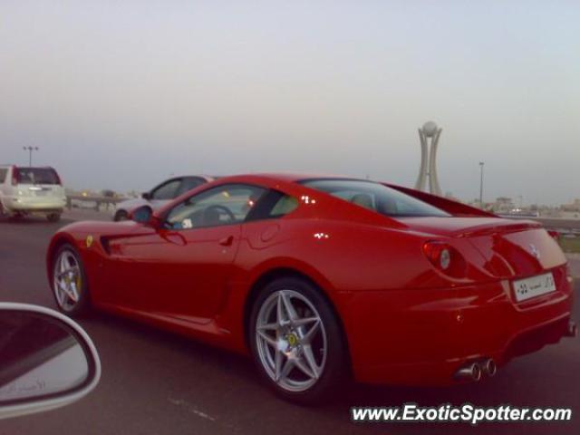 Ferrari 599GTB spotted in Bahrain, United Arab Emirates