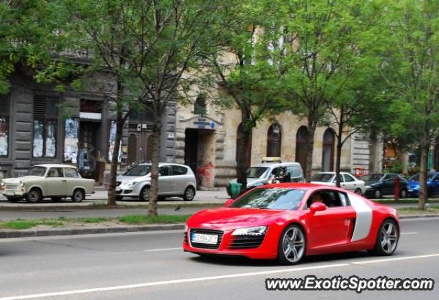 Audi R8 spotted in Budapest, Hungary