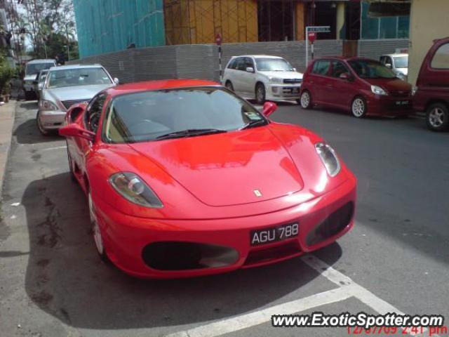 Ferrari F430 spotted in Miri,Sarawak, Malaysia