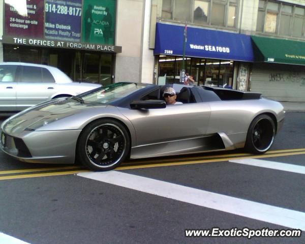 Lamborghini Murcielago spotted in Bronx, New York