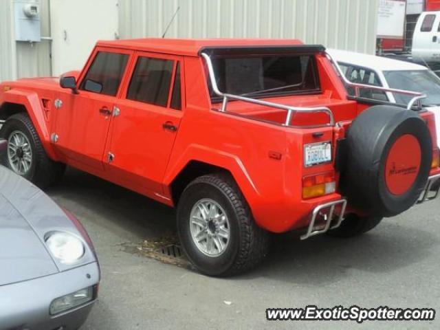 Lamborghini LM002 spotted in Seattle, Washington