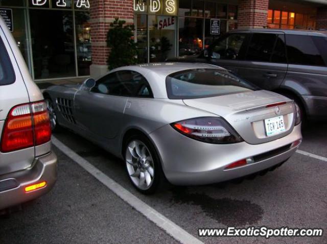Mercedes SLR spotted in Houston, Texas