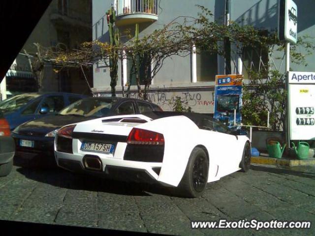 Lamborghini Murcielago spotted in Napoli, Italy