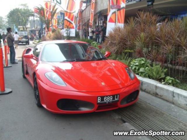 Ferrari F430 spotted in Bandung, Indonesia