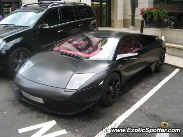 Lamborghini Murcielago spotted in London, United Kingdom