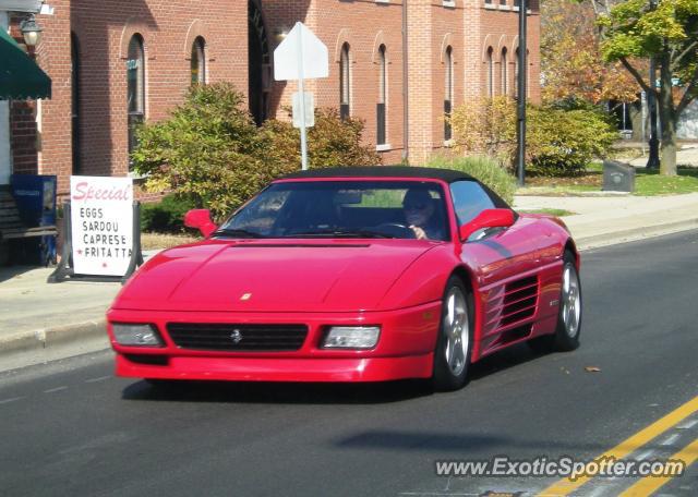 Ferrari 348 spotted in Barrington, Illinois