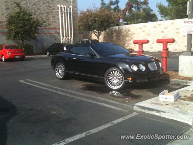 Bentley Continental spotted in Marina Del Rey, California